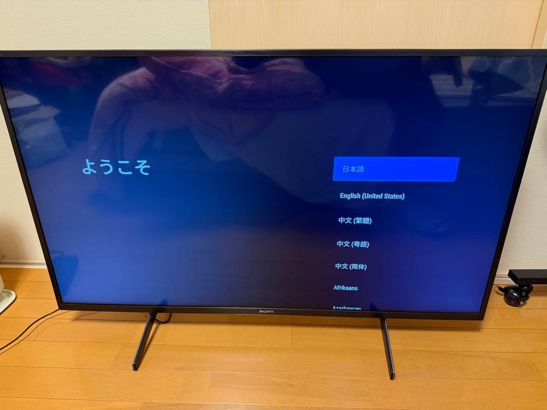 SONY KJ-43X8000H 4Kスマートテレビ