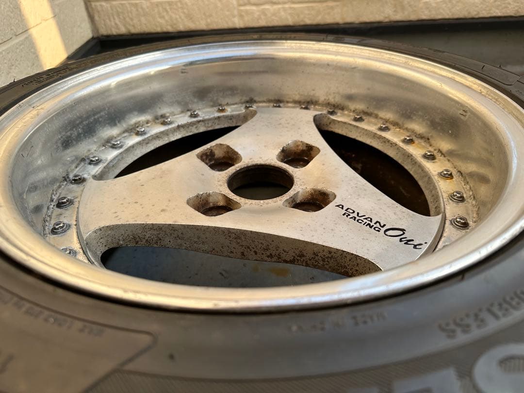 ADVAN oni 15インチ 7.5j+5 ケンダ 195/55r15 タイヤ