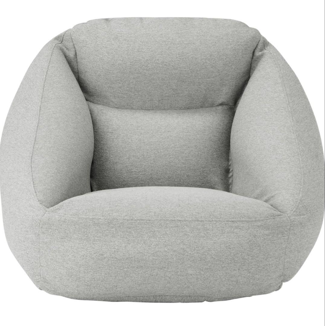 無印良品　新品未使用　空気でできたソファ　グレー