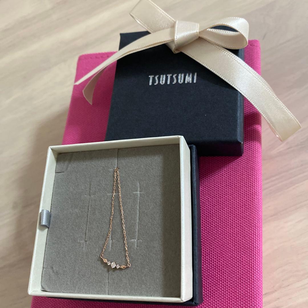 k10 PG ダイアモンドプチネックレス　ジュエリーツツミ　TSUTSUMI