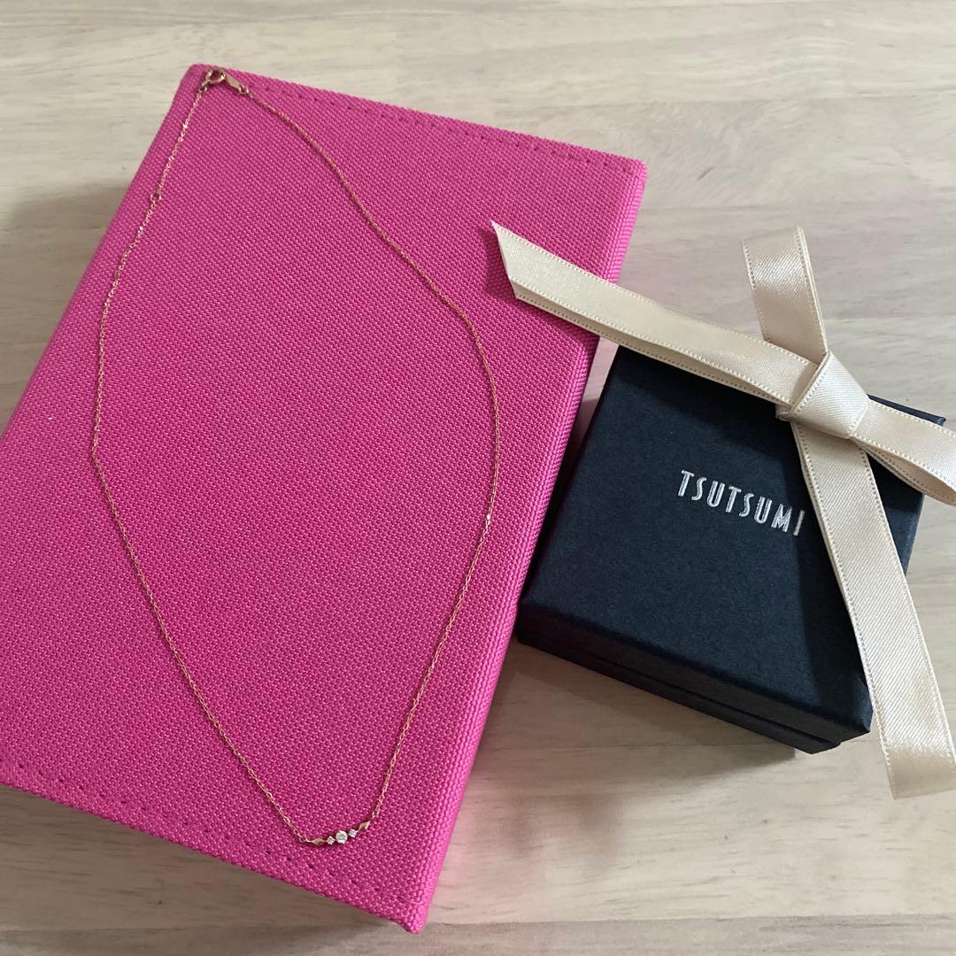 k10 PG ダイアモンドプチネックレス　ジュエリーツツミ　TSUTSUMI