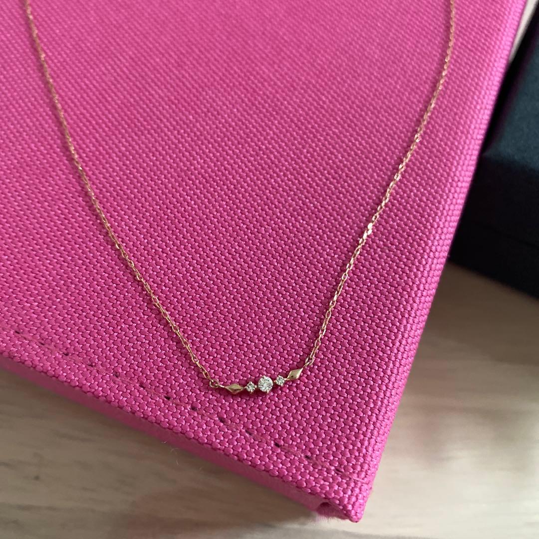 k10 PG ダイアモンドプチネックレス　ジュエリーツツミ　TSUTSUMI