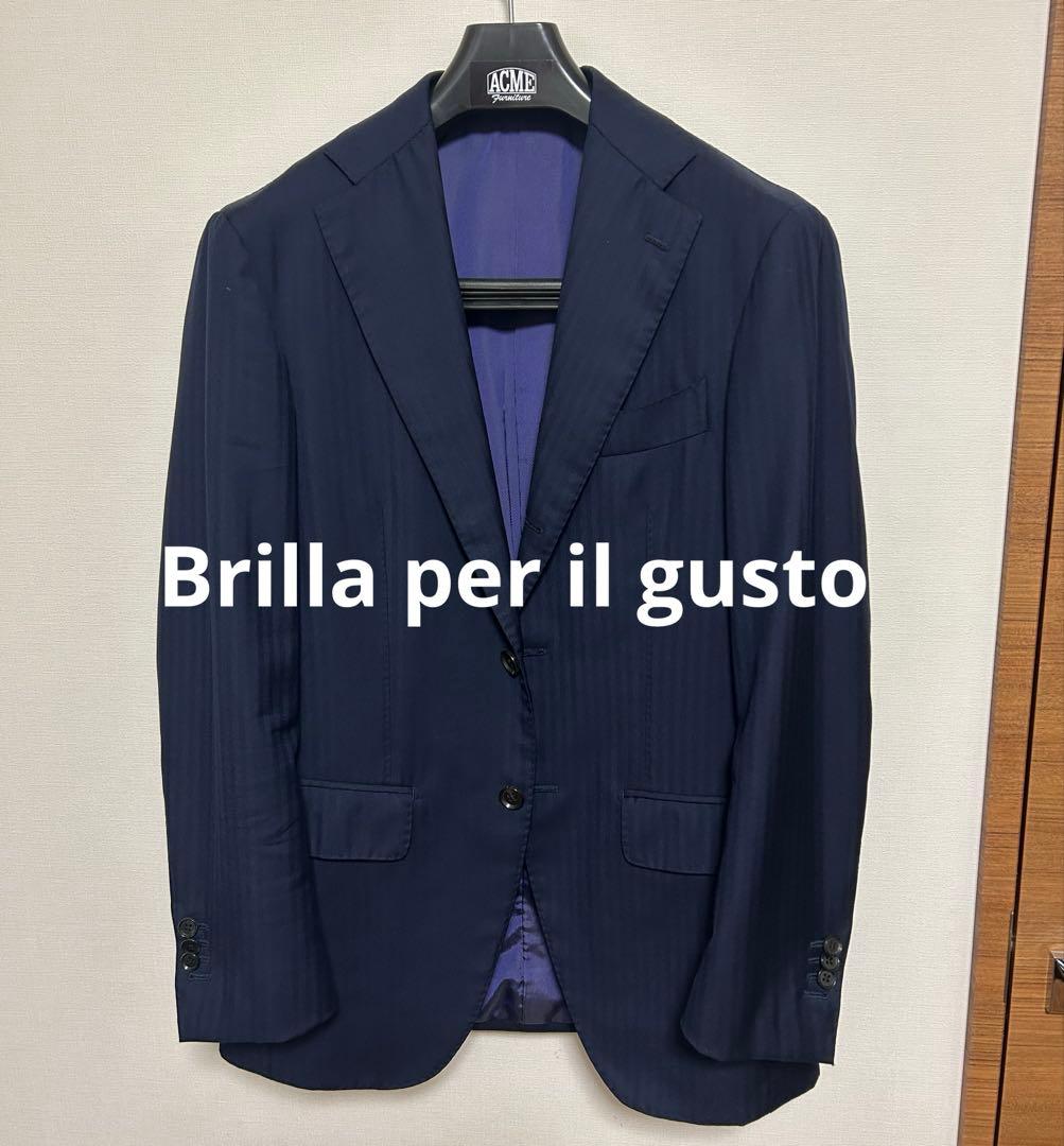 Brilla per il gusto ブリッラ　ネイビースーツ　44 Sサイズ