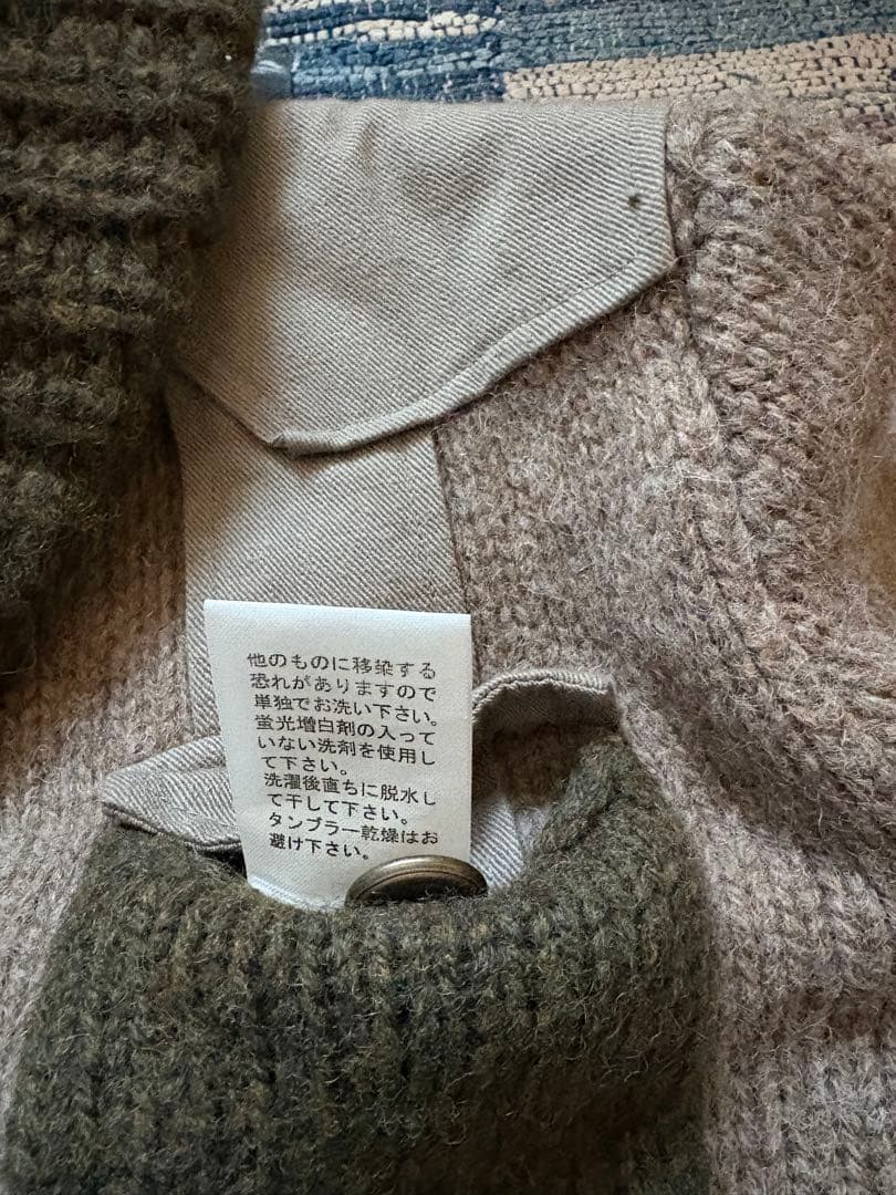 KAPITAL ニットジャケット　グレー　2