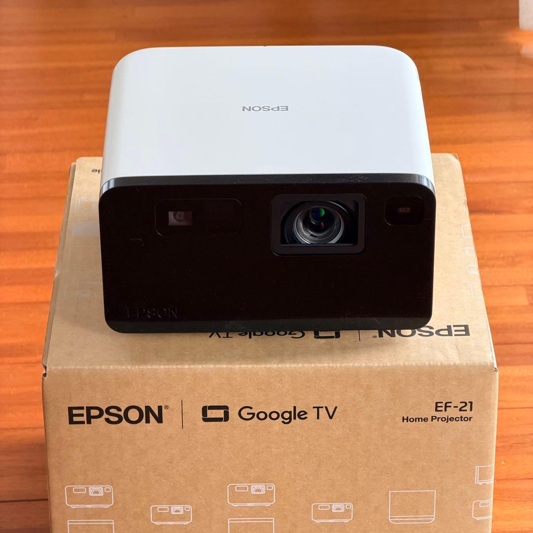 EPSONホームプロジェクター dreamio EF-21W【美品】