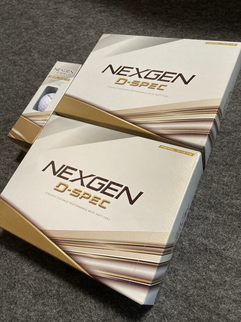 NEXGEN D-SPEC ゴルフボール 27個パールホワイト