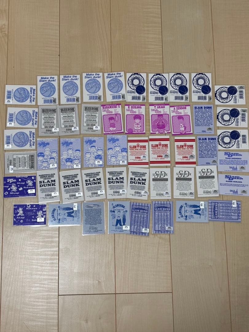 【希少】スラムダンク　映画　ラミネートカード　50枚セット まとめ