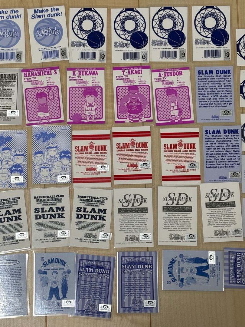 【希少】スラムダンク　映画　ラミネートカード　50枚セット まとめ