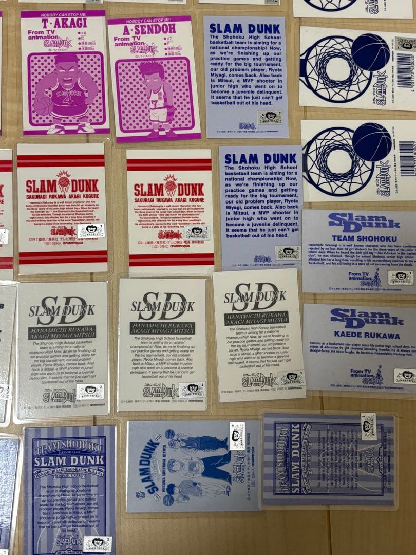 【希少】スラムダンク　映画　ラミネートカード　50枚セット まとめ