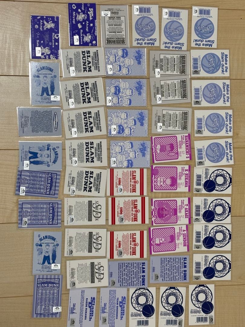 【希少】スラムダンク　映画　ラミネートカード　50枚セット まとめ