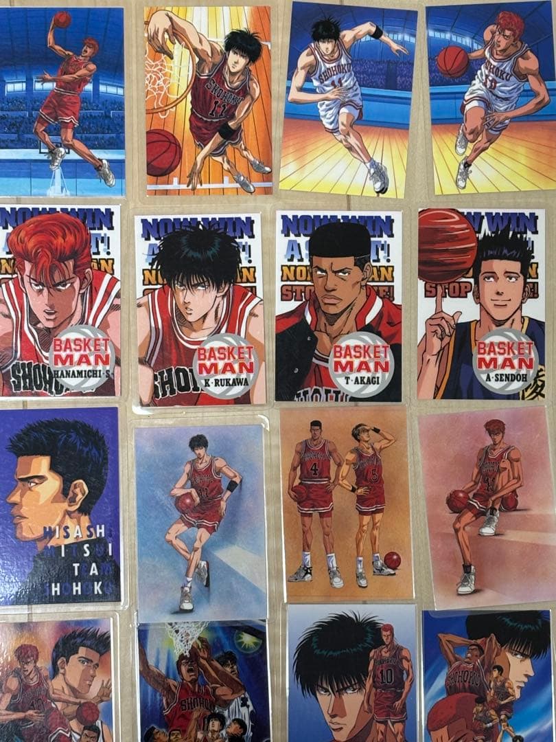 【希少】スラムダンク　映画　ラミネートカード　50枚セット まとめ