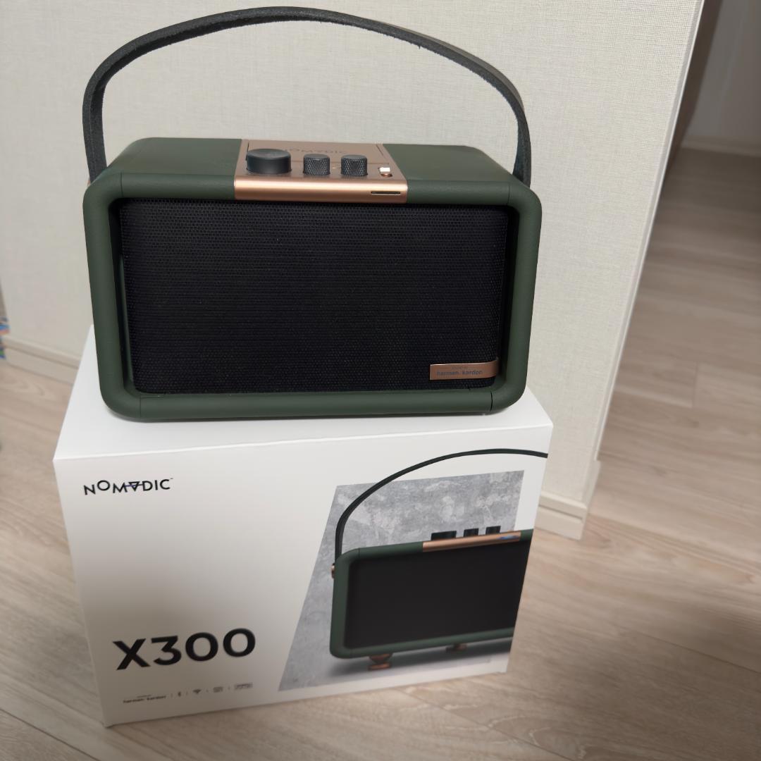 NOMVDIC X300 ポータブルプロジェクター/スピーカー グリーン