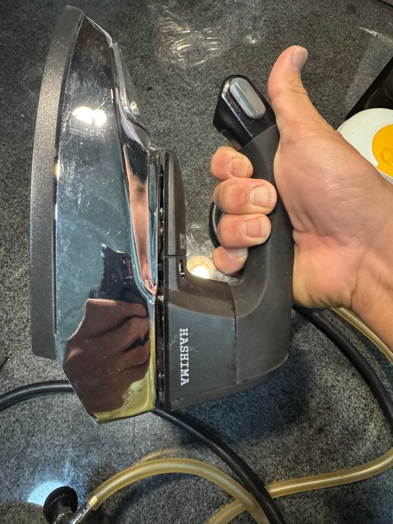 値下げ！！ハシマ 工業用スチームアイロン 滴下式スチームアイロン