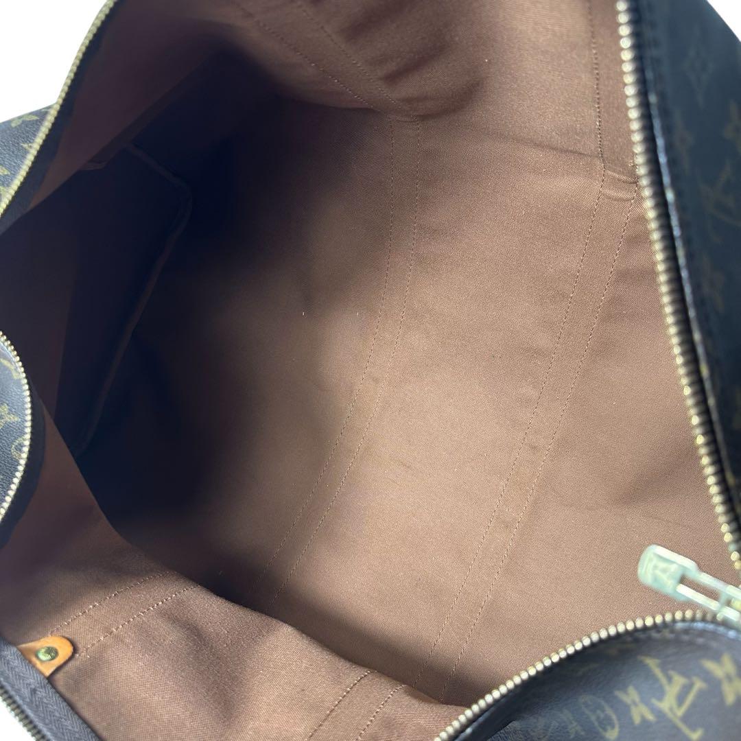 美品 ルイヴィトン キーポル 55 M41424 レザー トラベルバッグ 旅行