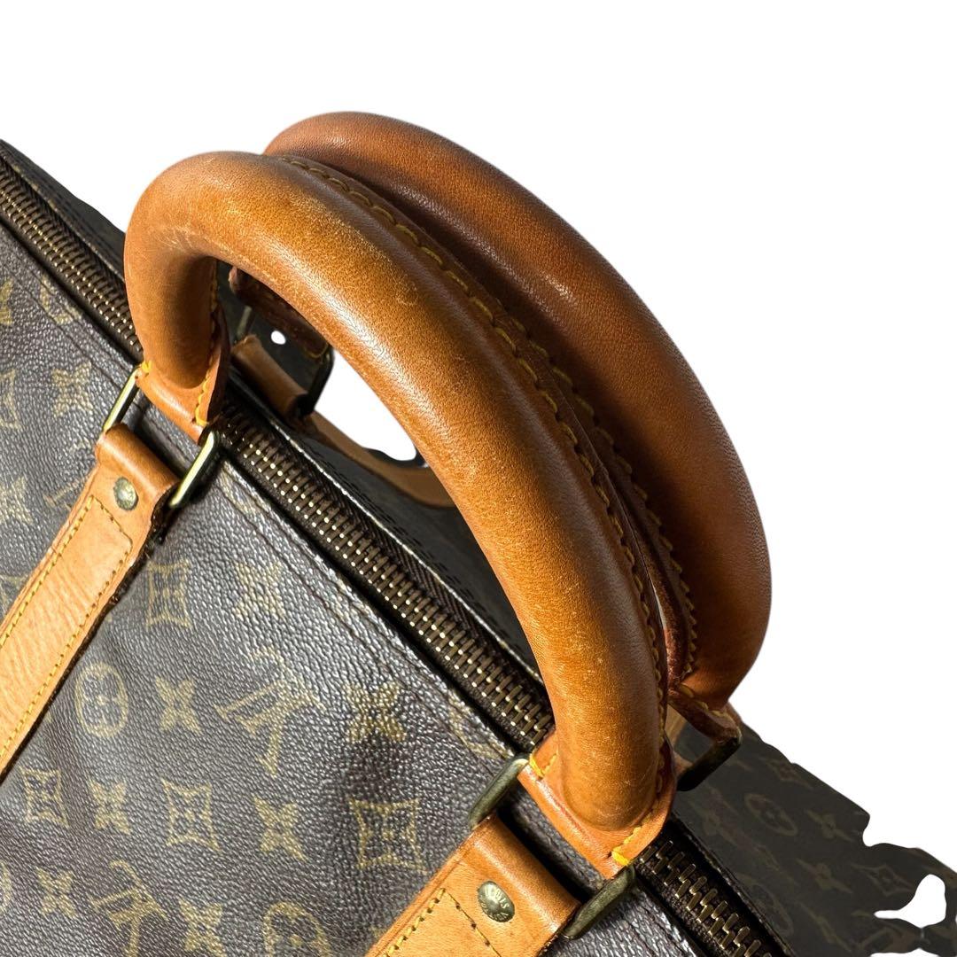 美品 ルイヴィトン キーポル 55 M41424 レザー トラベルバッグ 旅行