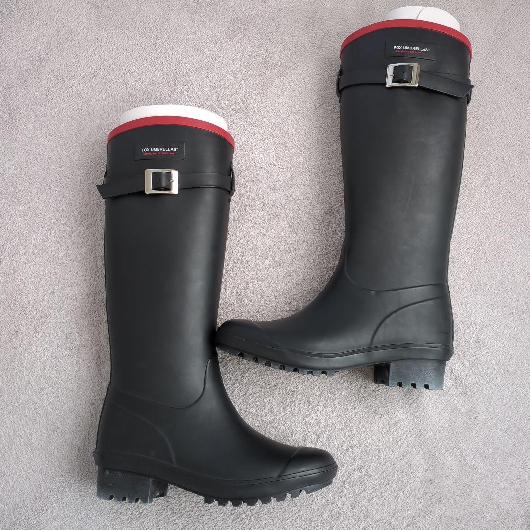 FOX UMBRELLA 長靴 ブラック（箱つき）
