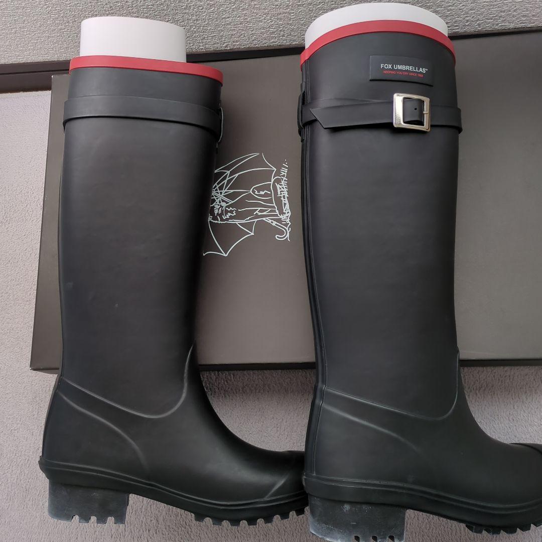 FOX UMBRELLA 長靴 ブラック（箱つき）