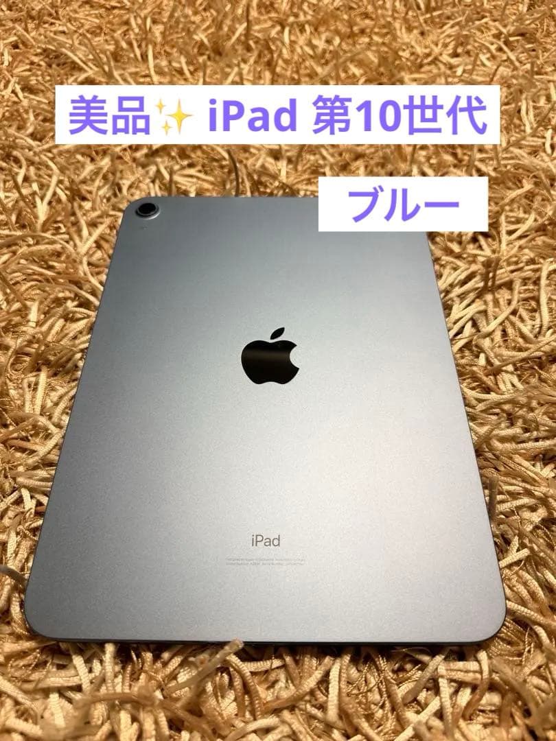 美品　Apple iPad 10世代 64GB Wi-Fi A2696