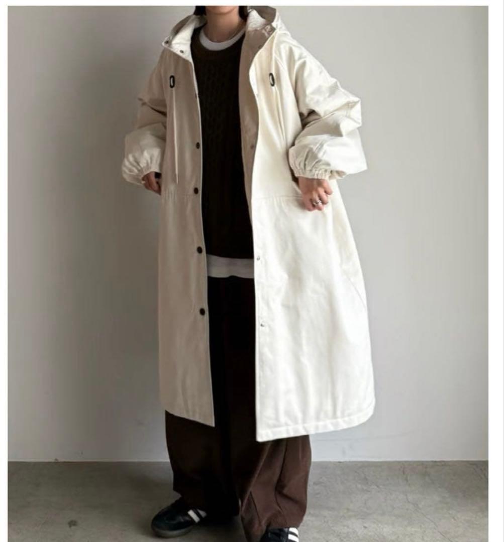 arulle inner cotton casual coat 【新品タグ付き