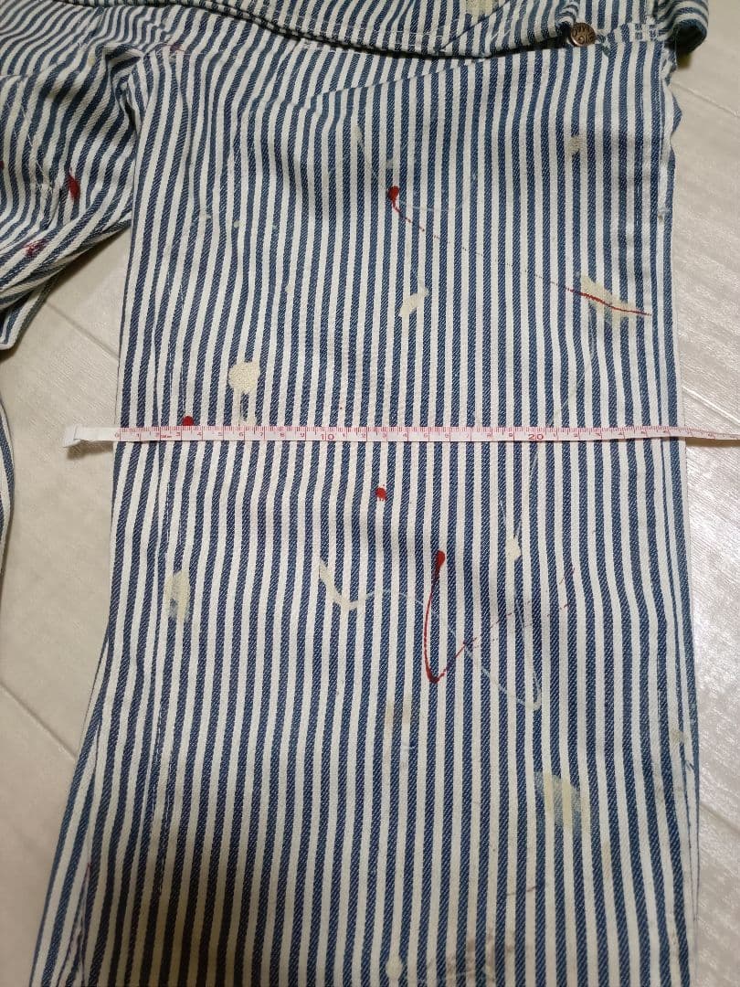 70s BIG MAC ビッグマック ヒッコリーストライプ オーバーオール