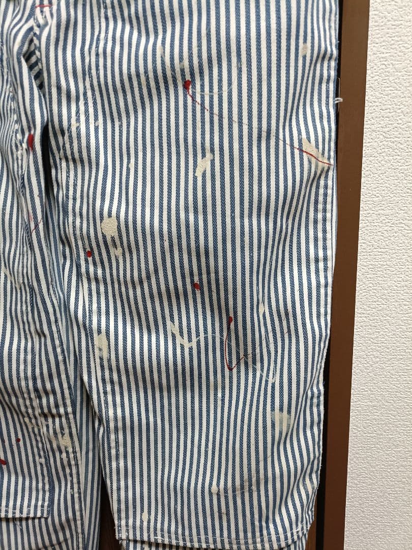 70s BIG MAC ビッグマック ヒッコリーストライプ オーバーオール