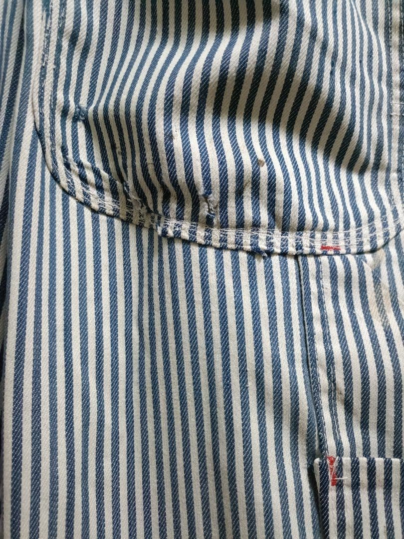 70s BIG MAC ビッグマック ヒッコリーストライプ オーバーオール