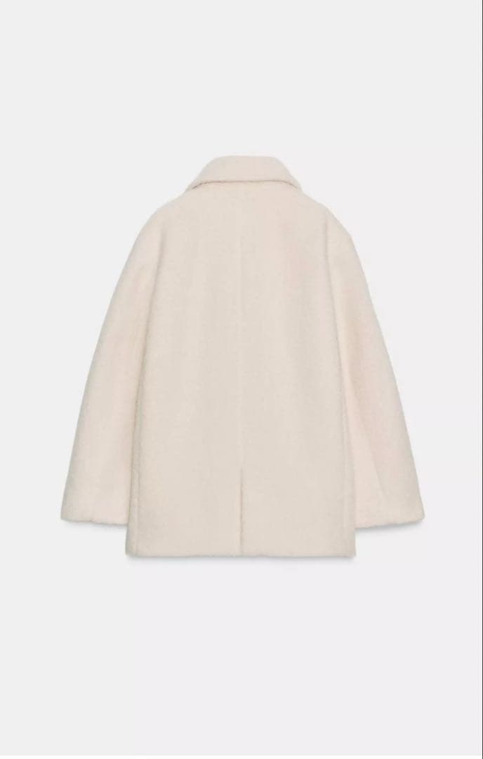 ブークレダブルブレストミディ丈コート