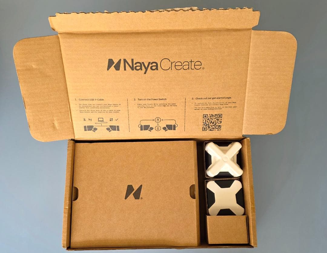 Naya Create 無線 分割 キーボード、本体・Track・Touch