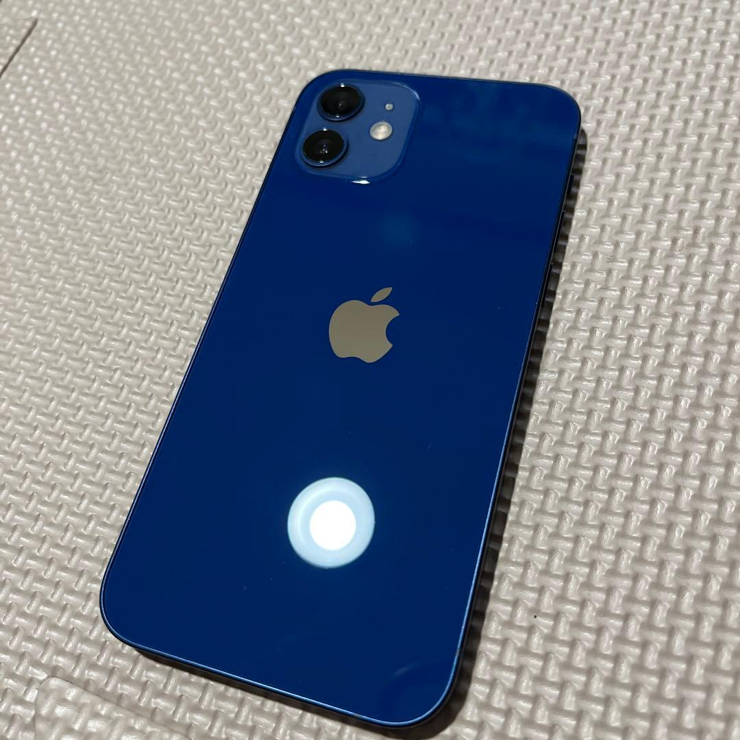 未使用品 Apple iPhone 12 ブルー　64gb