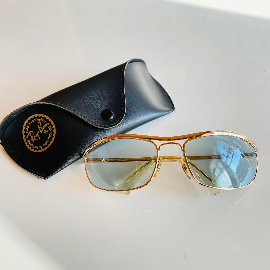 Ray-Ban レイバン サングラス オリンピアン RB3119 ケース付 眼鏡