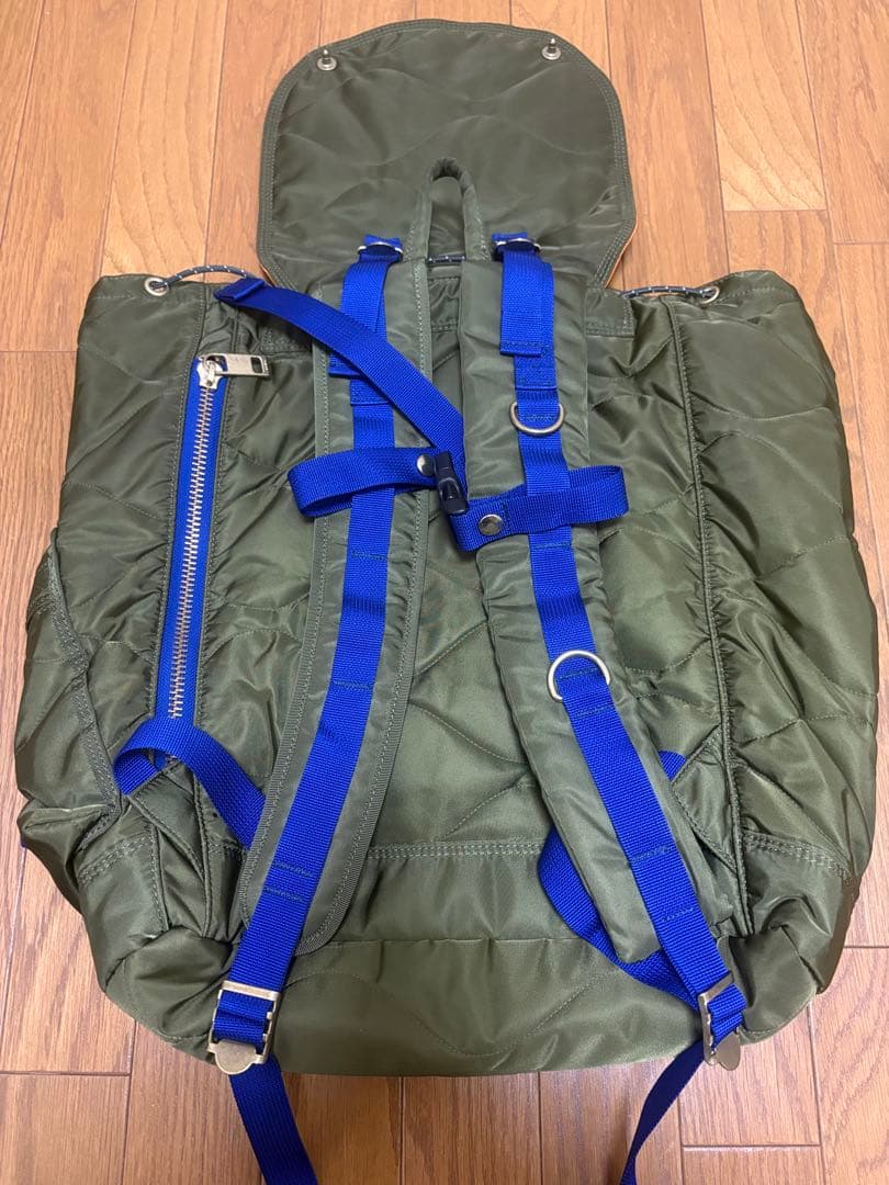 sacai porter バックパック リュック　カーキ 2018年