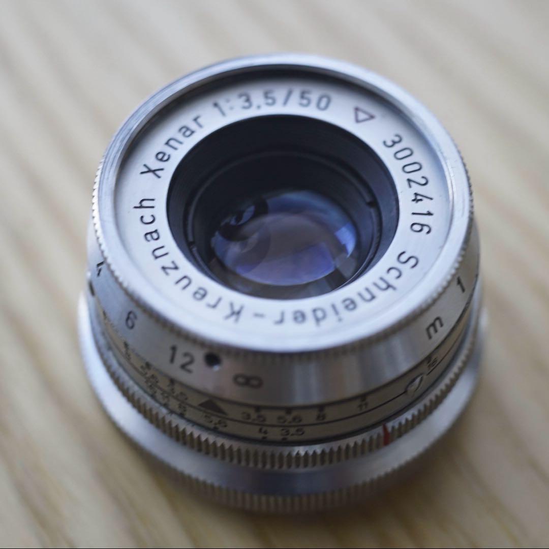 Akarette→Leica-M マウントアダプタとレンズ4本。GFX対応