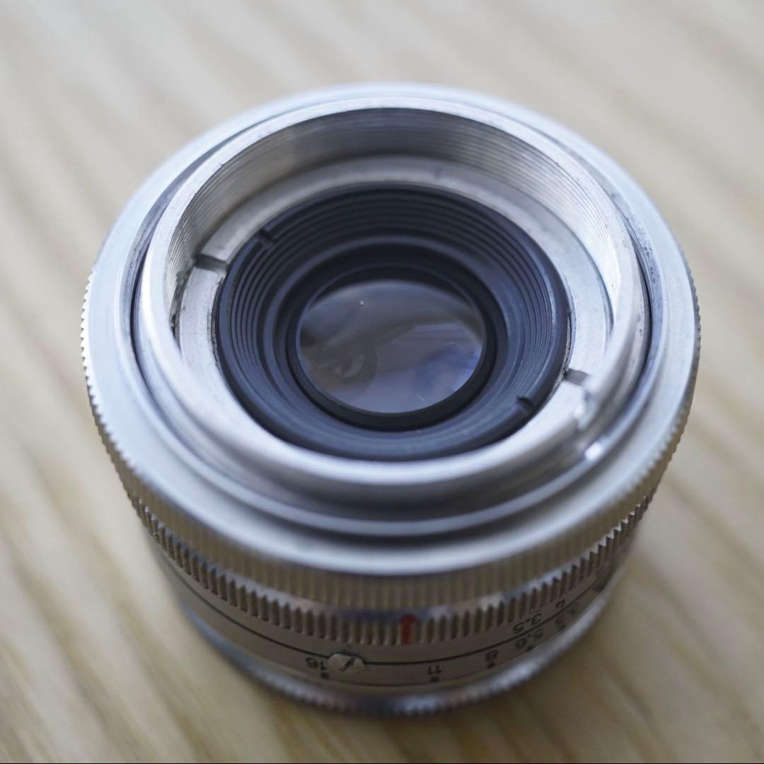 Akarette→Leica-M マウントアダプタとレンズ4本。GFX対応