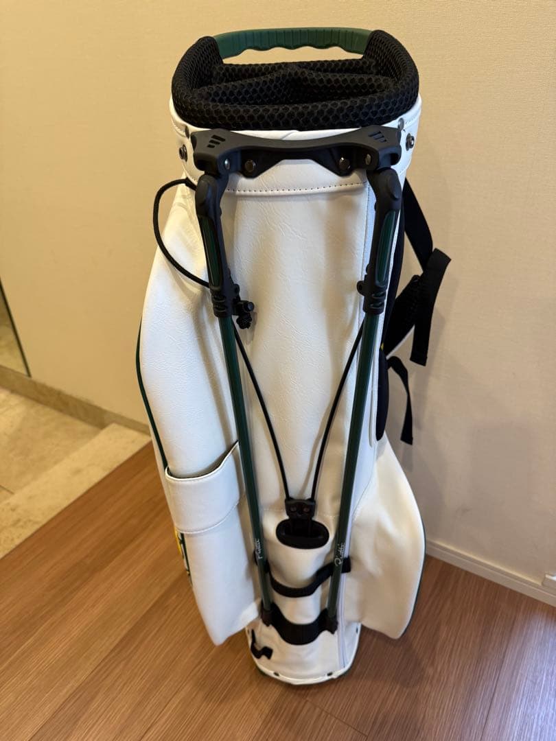 Piretti キャディバッグ ホワイト/グリーン