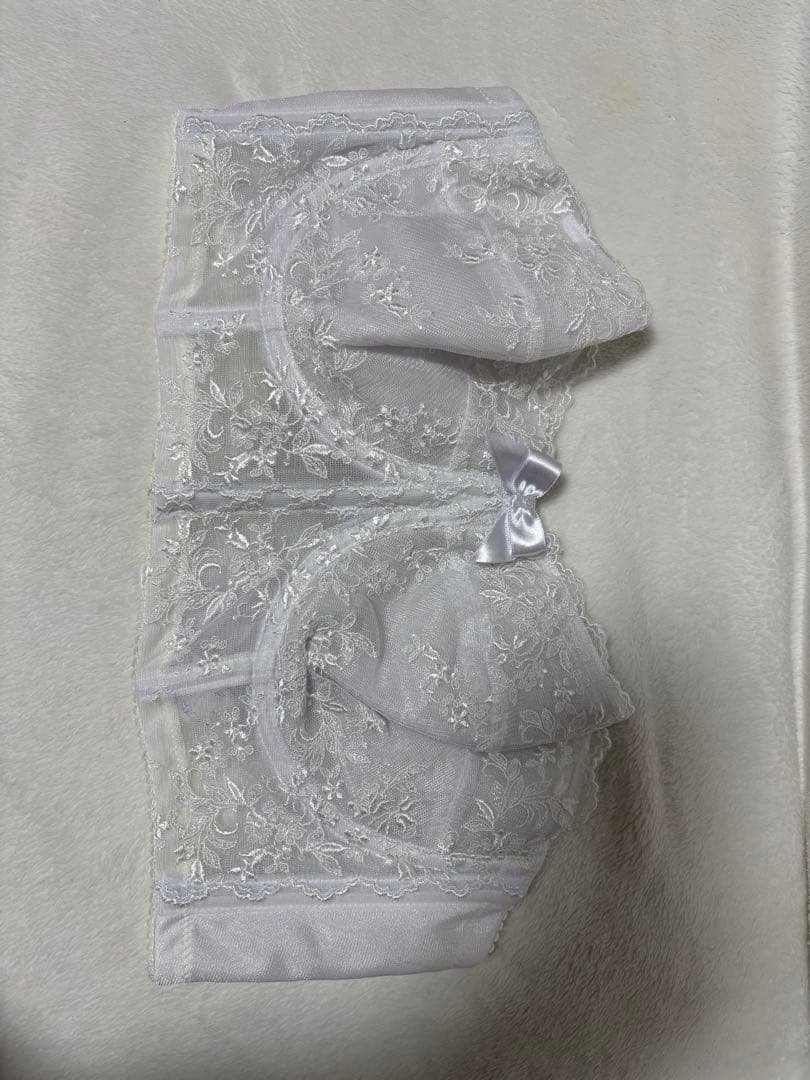 ホワイト レース ブライダルインナー E75