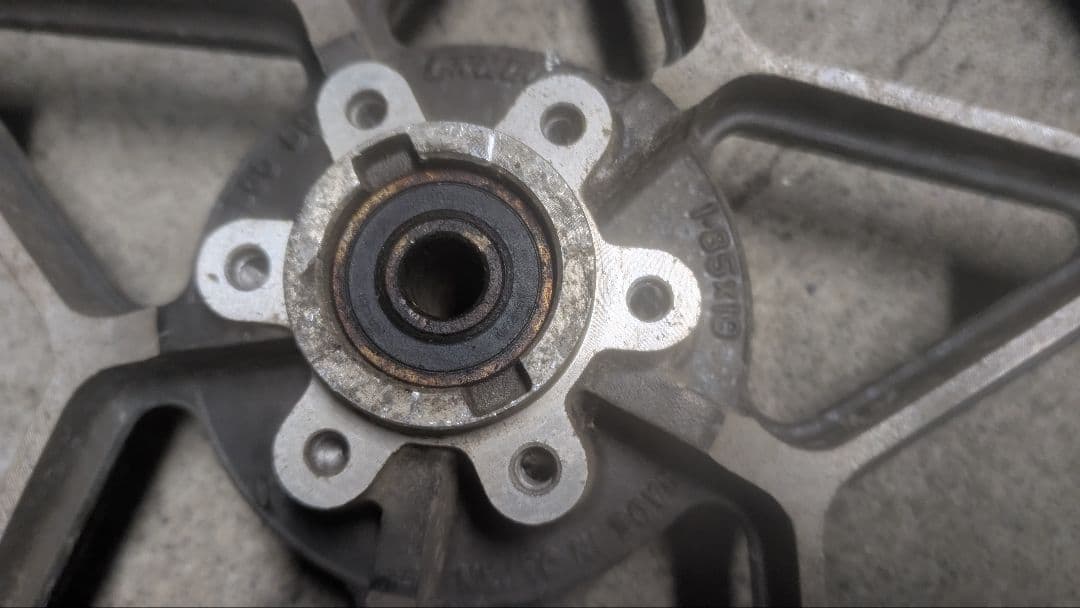 GSX400F GS400 GT380 GSX400E ダブルディスク