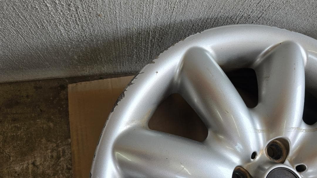 【引取限定】MINI純正　17インチ シルバー 5スポークホイール