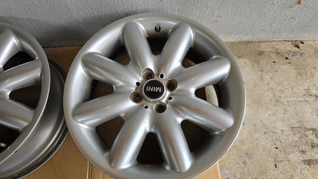 【引取限定】MINI純正　17インチ シルバー 5スポークホイール