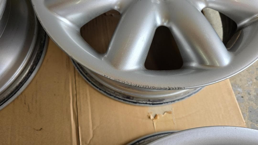 【引取限定】MINI純正　17インチ シルバー 5スポークホイール