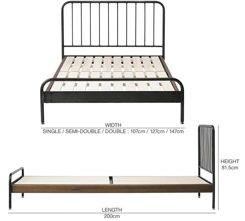 売約済: ジャーナルスタンダードファニチャー アイアンベッドダブル