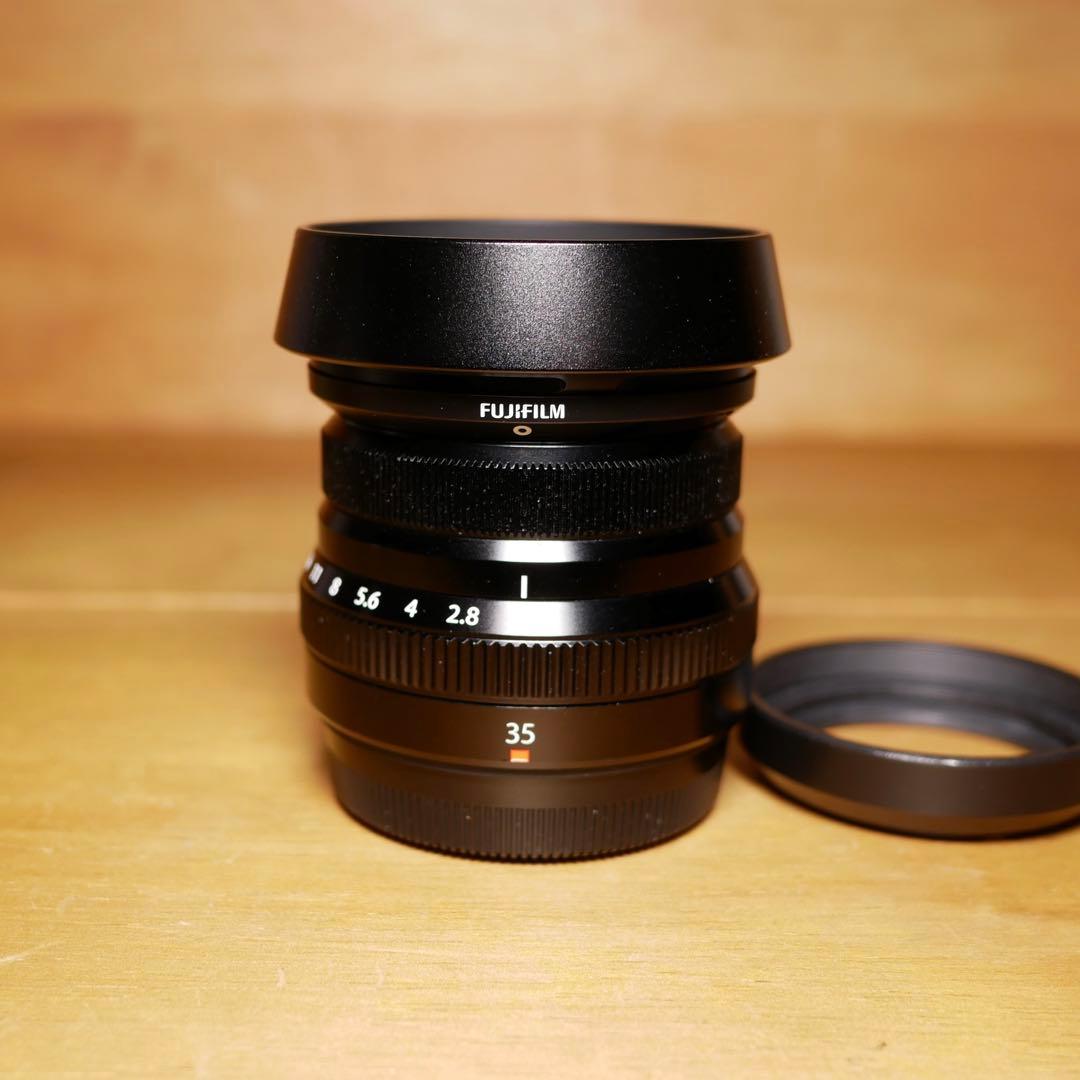FUJIFILM XF35mmF2 R WR ＋ レンズフードLH-XF35-2