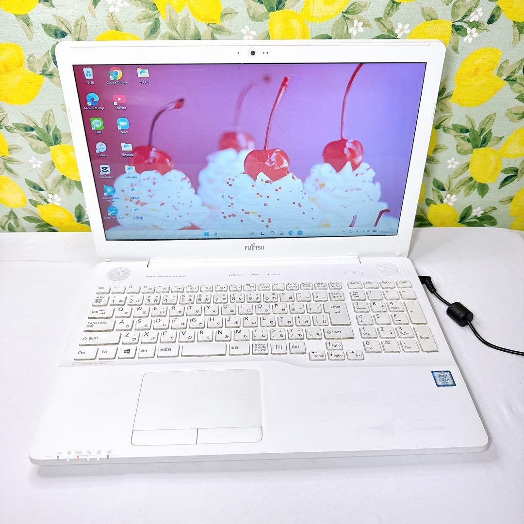 必見❤️大人気ホワイトノートパソコン❤️Windows11❤️事務作業やネットなど❤️