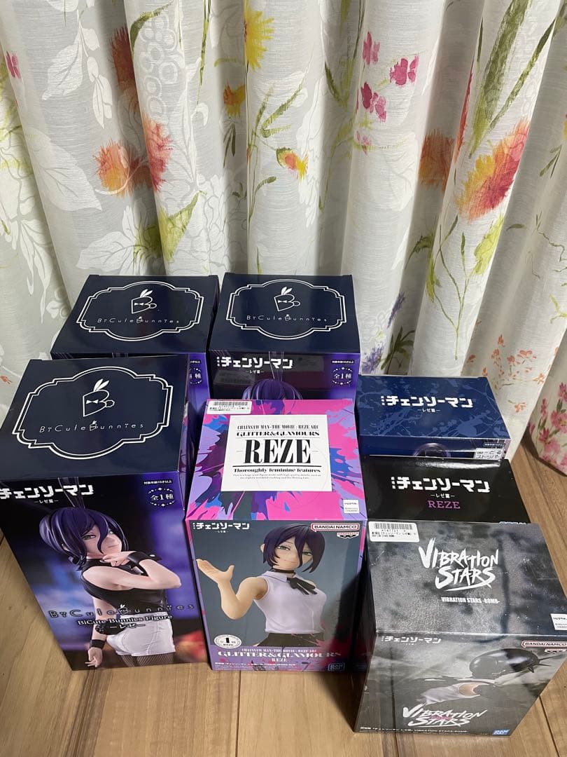 チェンソーマン　レゼ篇　 レゼ　 ボム　プライズフィギュア　7点セット バニー他