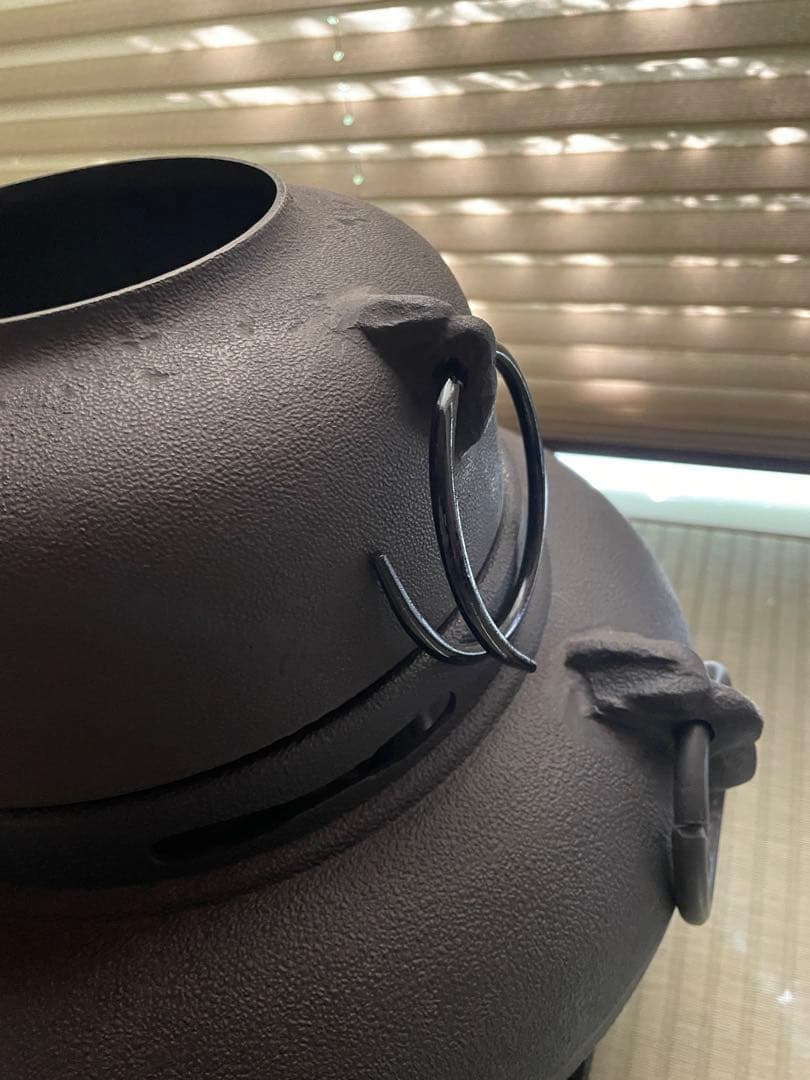 美品・未使用　茶釜(電熱器・敷板付き)