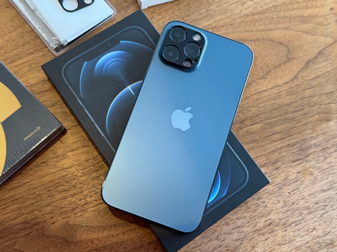 iPhone 12 ProMax パシフィックブルー (本体)