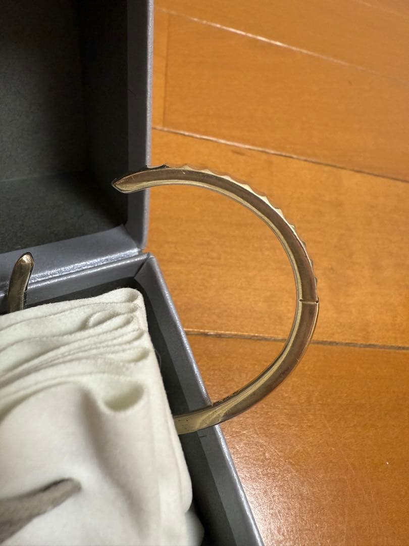 STAR JEWELRY SV925/K10 バングル