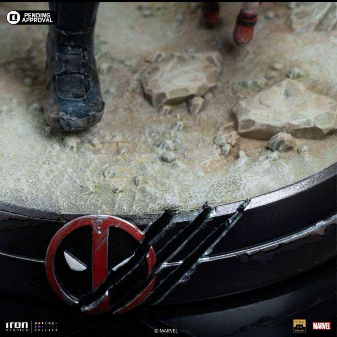 アイアンスタジオ デッドプール&ウルヴァリン スタチュー《最終値下げ》