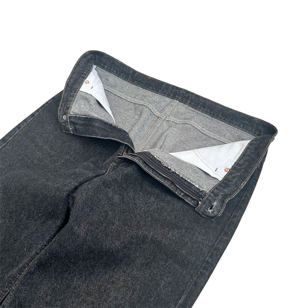 ざ*ん様 90s Levi's 505 先染めブラック USA製 w38 オレン