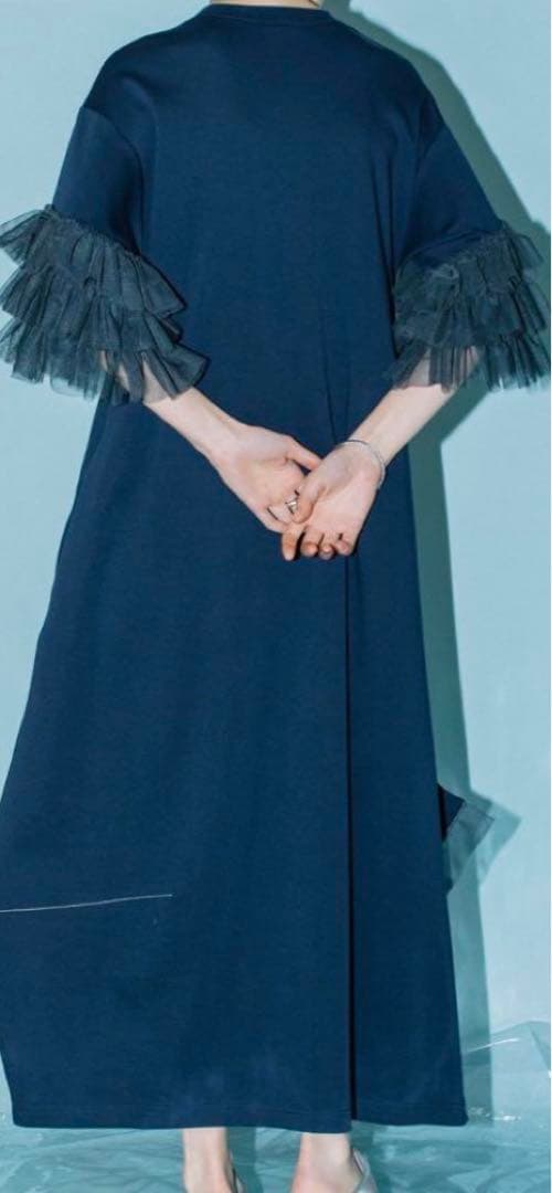 ＜AULA AILA＞フリルスリーブワンピース