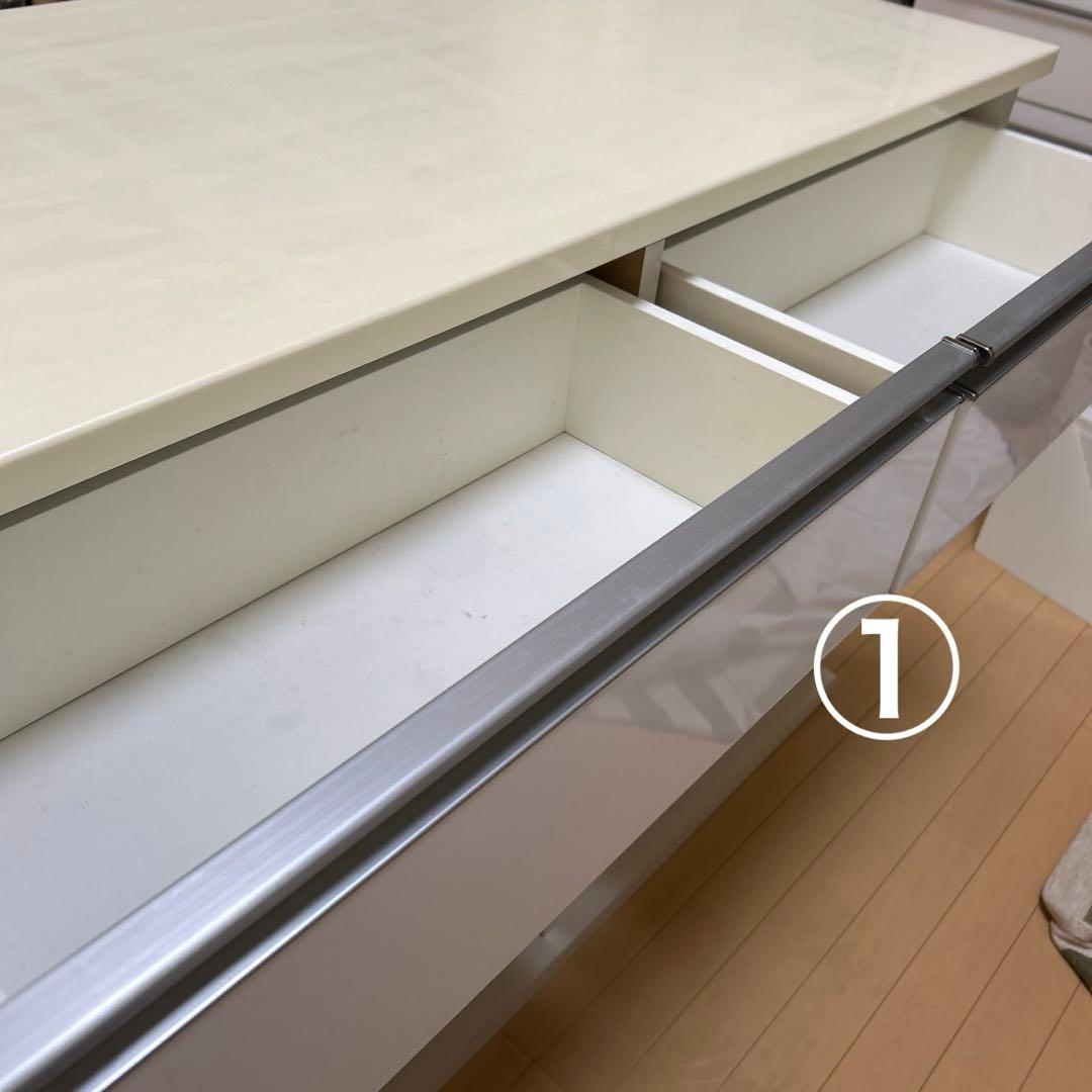 【バードさま専用】⭐️マツダ家具　L字カウンター　バーカウンター　シンプル　①